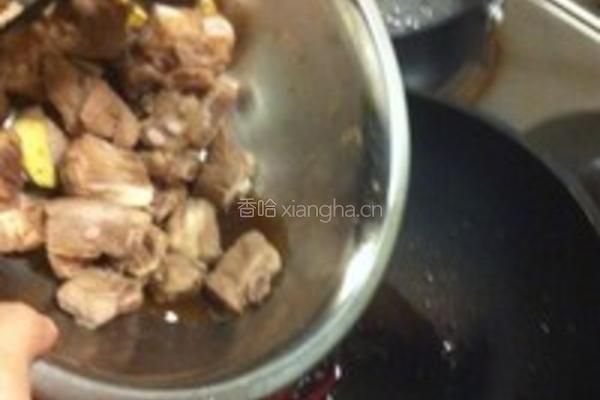 香辣土豆烧排骨的做法图解7