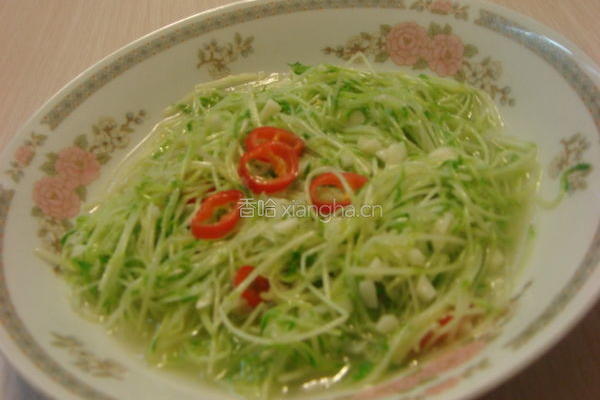 清脆豌豆苗