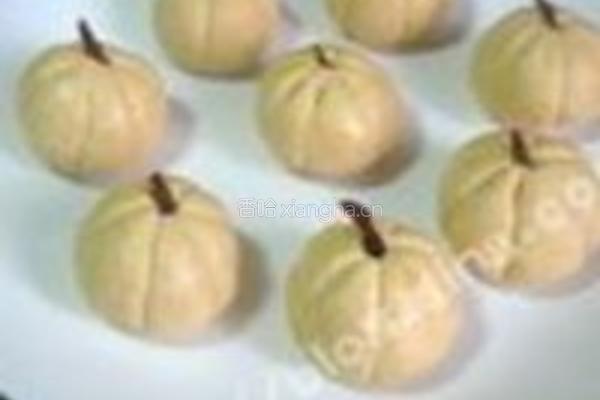 红豆沙南瓜糕的做法图解6