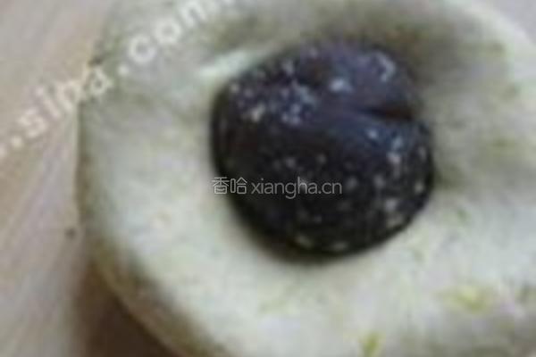 红豆沙南瓜糕的做法图解4