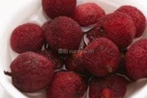 红酒桂花杨梅的做法图解1