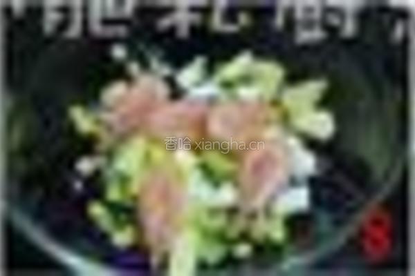 北极虾杂菜蛋沙拉的做法图解3