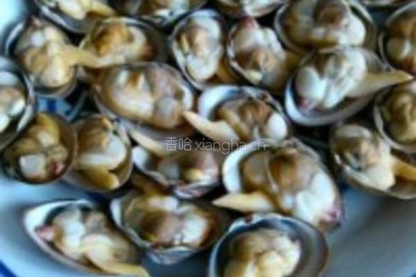 葱油蛤蜊的做法图解2