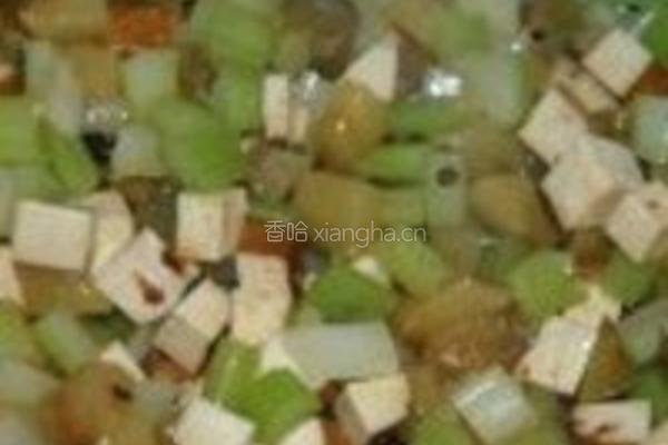 榨菜干子牛肉丁的做法图解6