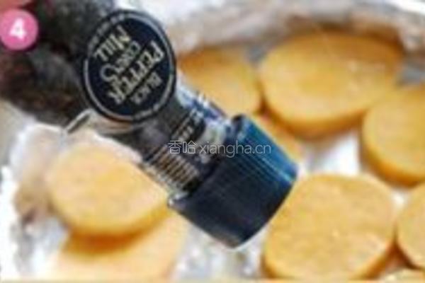 法式黑椒蜜汁烤薯翅的做法图解4