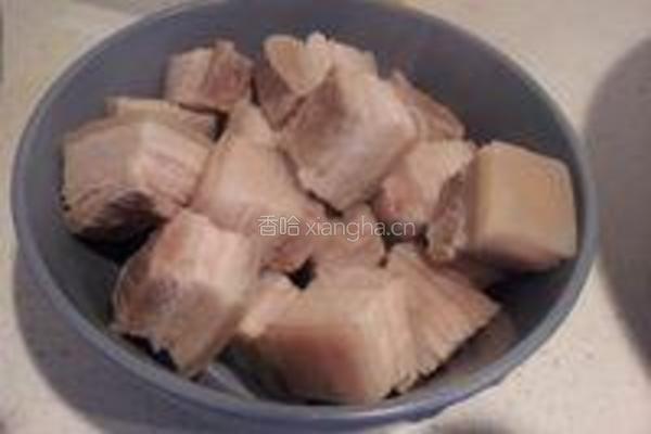 元宝红烧肉的做法图解3