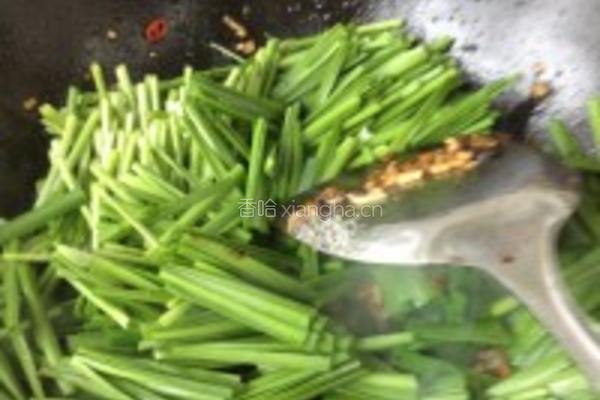 酸辣韭菜肉丝的做法图解8