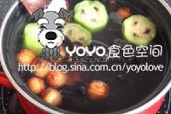 自制凉血解毒的护肝汤的做法图解4