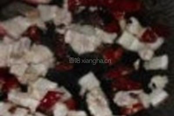 肉丁香干汇干煸土豆的做法图解6