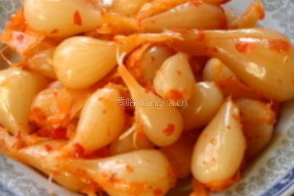 藠头炒肉的做法图解1