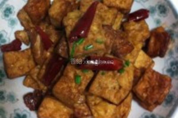 香煎小豆腐的做法图解4