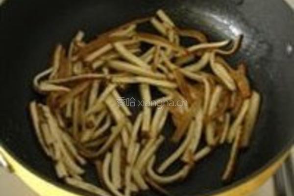 香干炒韭菜的做法图解4