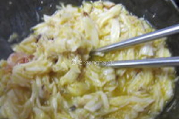 蟹肉豆腐煲的做法图解7