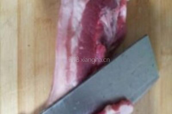 传统粉蒸肉的做法图解1