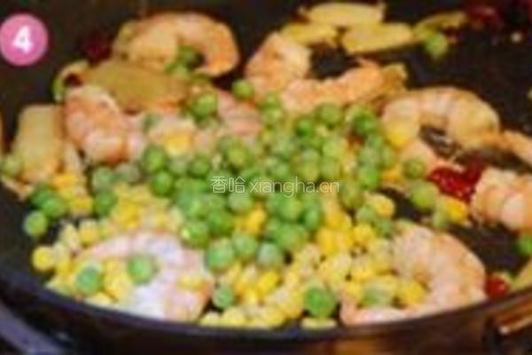 橄榄油甜辣虾仁的做法图解4