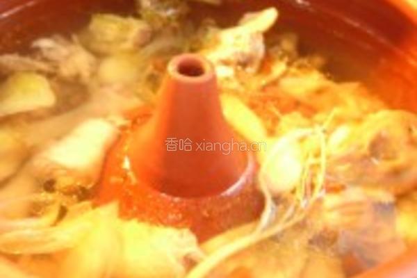 汽锅鸡的做法图解4