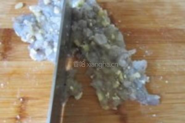 小米豆腐虾仁丸的做法图解3