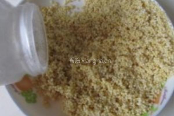 小米豆腐虾仁丸的做法图解6