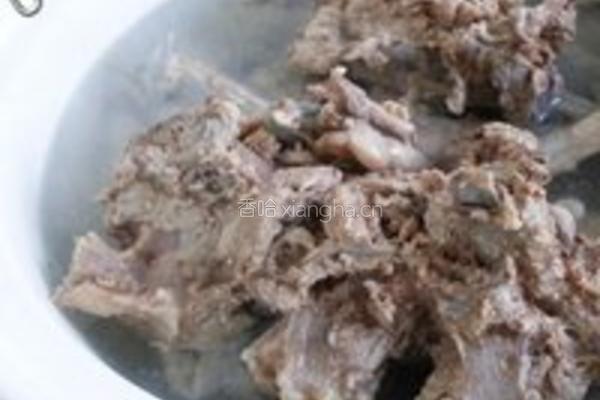 红焖羊蝎子的做法图解1