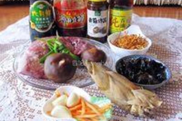 虫草花鱼香肉丝的做法图解1