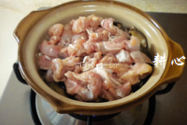 竹荪鸡肉煲的做法图解11