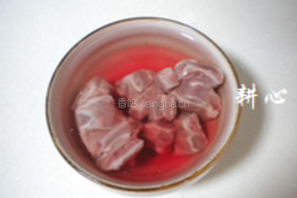 猪肝排骨粥的做法图解2