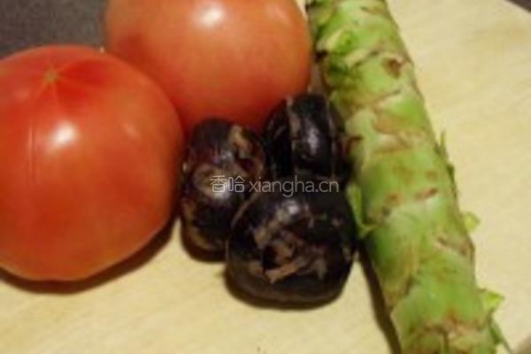 番茄炖丸子的做法图解1