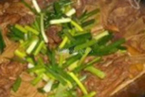 腐竹焖鸭腿的做法图解8