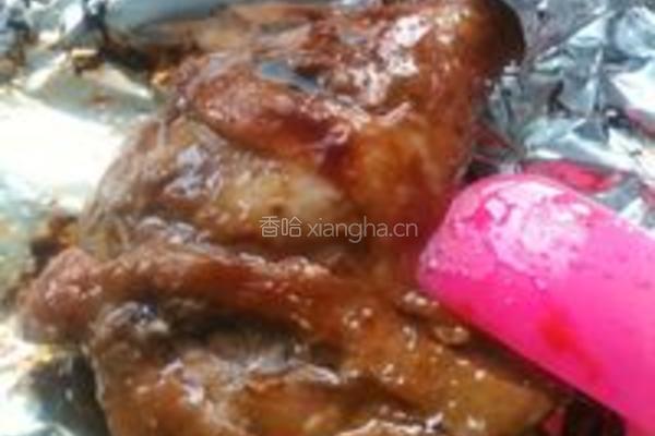 双酱烤鸭腿的做法图解6
