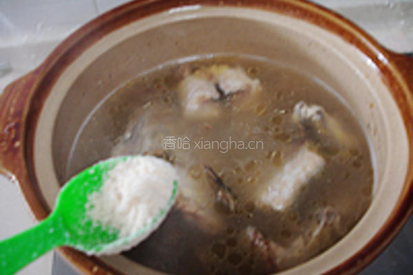 淡甲鱼菜脯的做法图解12