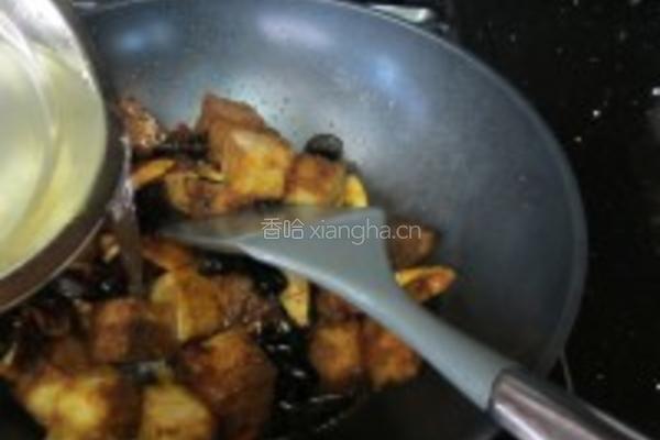 蜜汁红烧烤麸的做法图解7