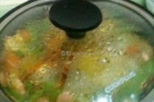 微辣虾蟹煲的做法图解12