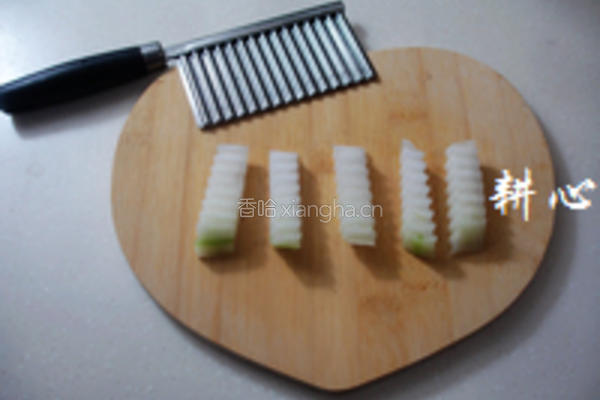 肉松炒冬瓜的做法图解2