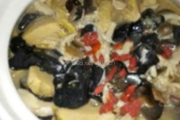 珍鲜菌鸡煲的做法图解7