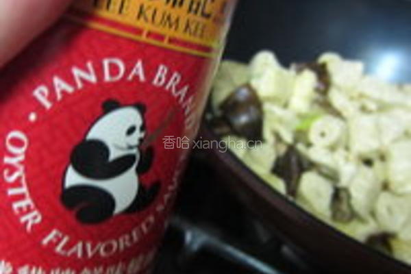 红烧香菇素肠的做法图解8