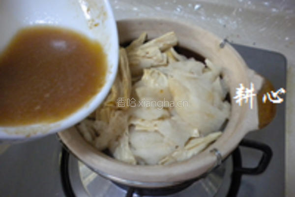 竹荪腐竹排骨煲的做法图解10