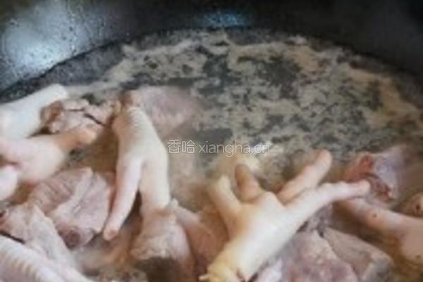 排骨鸡爪的做法图解1