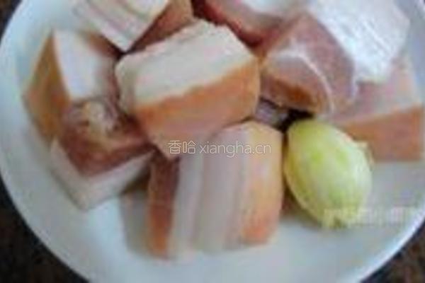 黑人参红烧肉的做法图解3