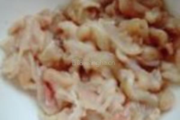 黄花菜炒鸡肉丝的做法图解5