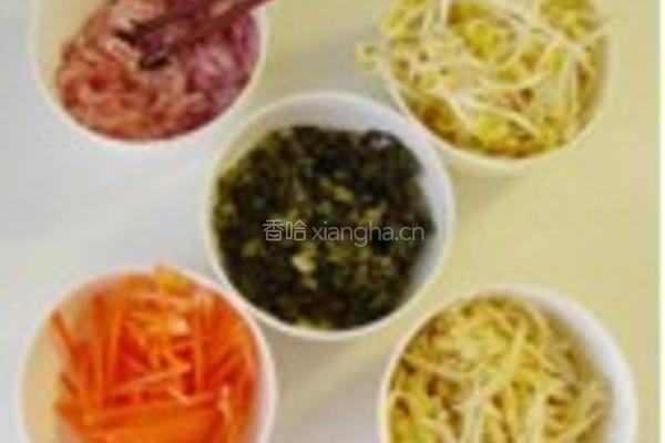 雪菜杂炒的做法图解2