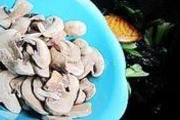 椒油口蘑小油菜的做法图解7