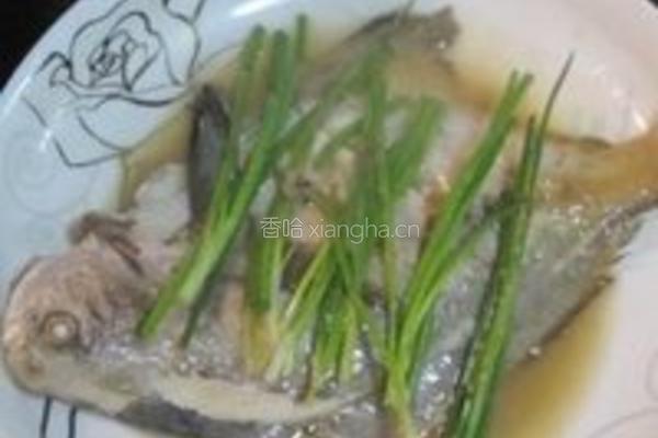 葱香鲳鱼的做法图解6