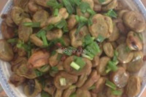 油淋蚕豆的做法图解4