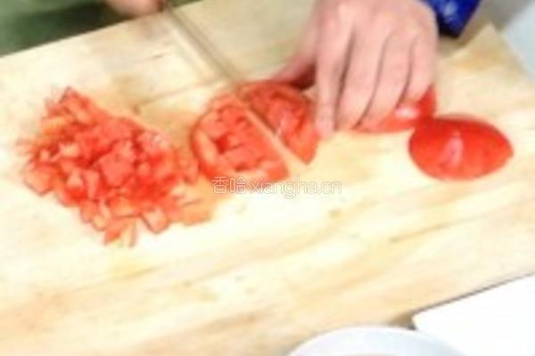 番茄烩黄豆的做法图解2