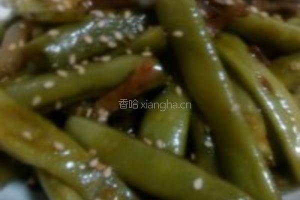 腊味四季豆的做法图解10