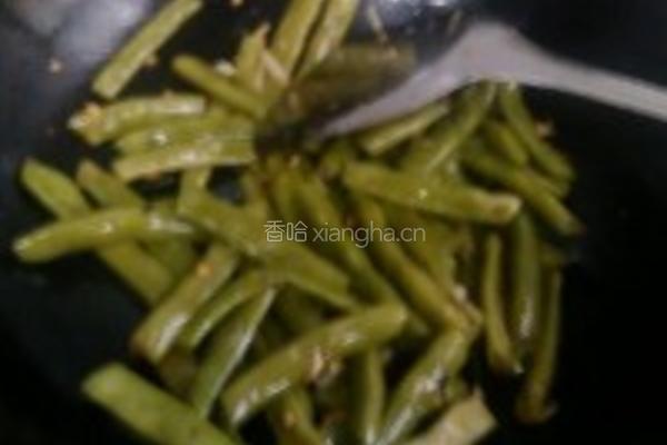 腊味四季豆的做法图解7