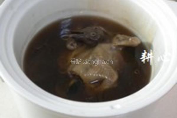 灵芝花胶煲斑鸠的做法图解8
