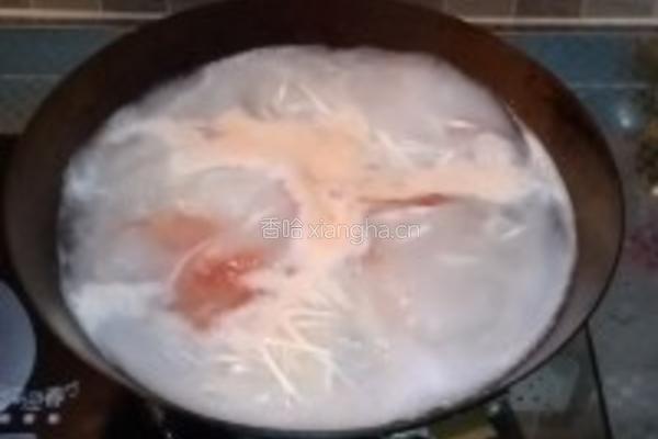 改良湖北风味爱心汤面的做法图解3