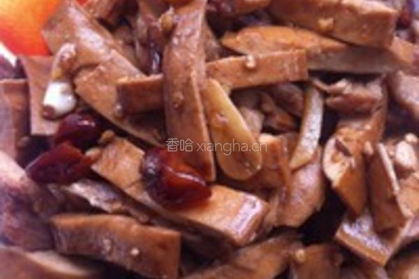 五花肉香干煲的做法图解6