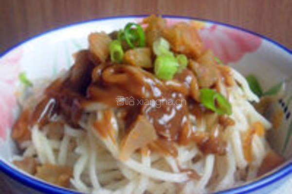 吃出清爽的热干面的做法图解12